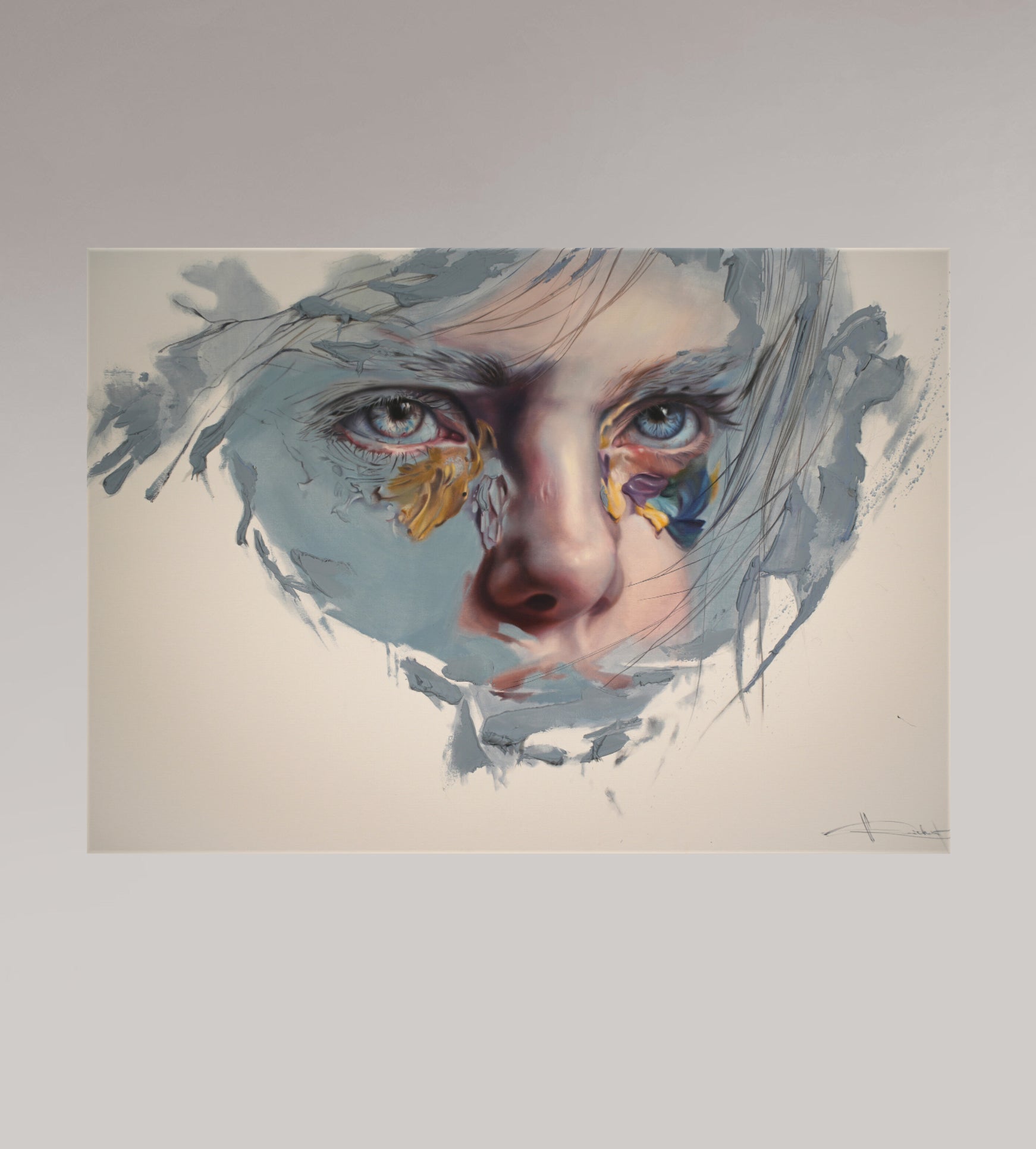 CANVAS PRINT "INNER GAZE"