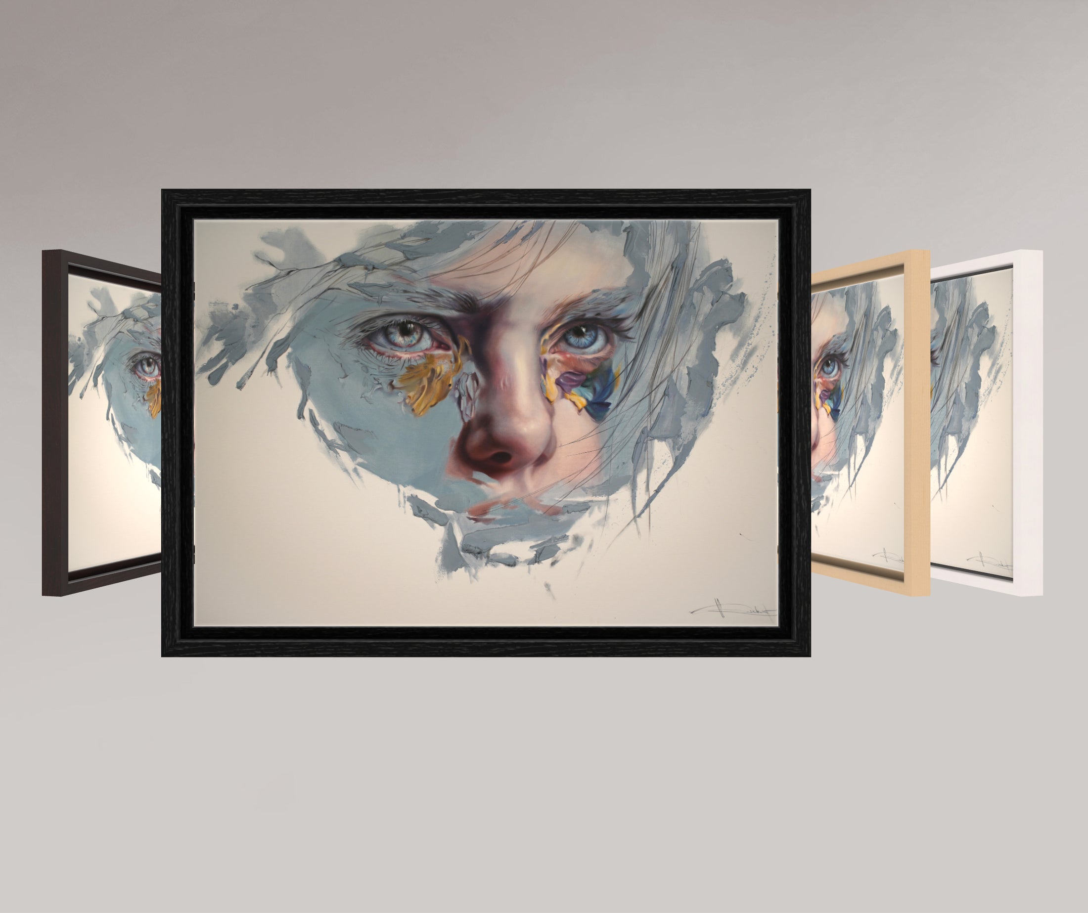 CANVAS PRINT "INNER GAZE"