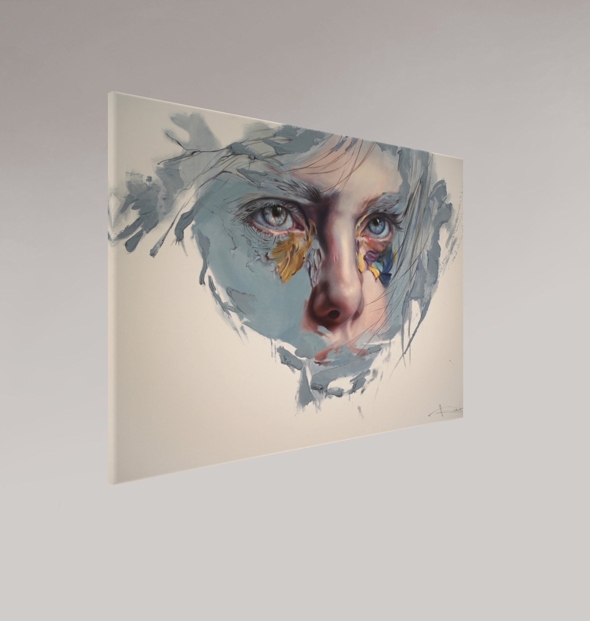 CANVAS PRINT "INNER GAZE"