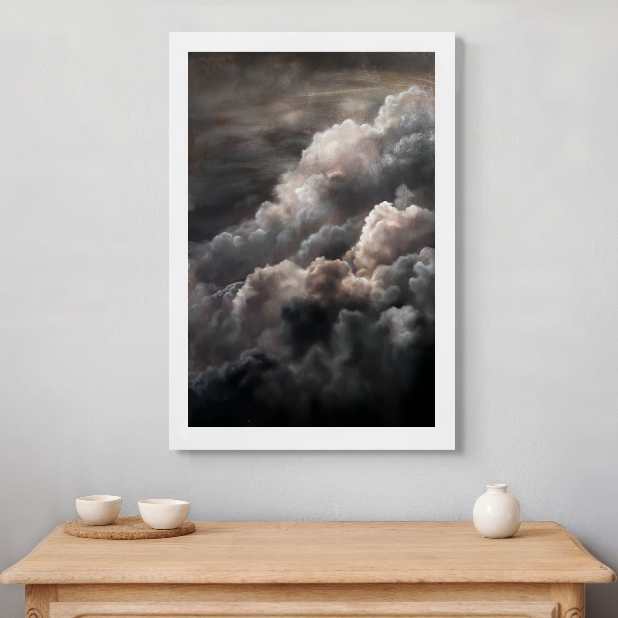 "IN THE CLOUDS"   FINE ART PRINT