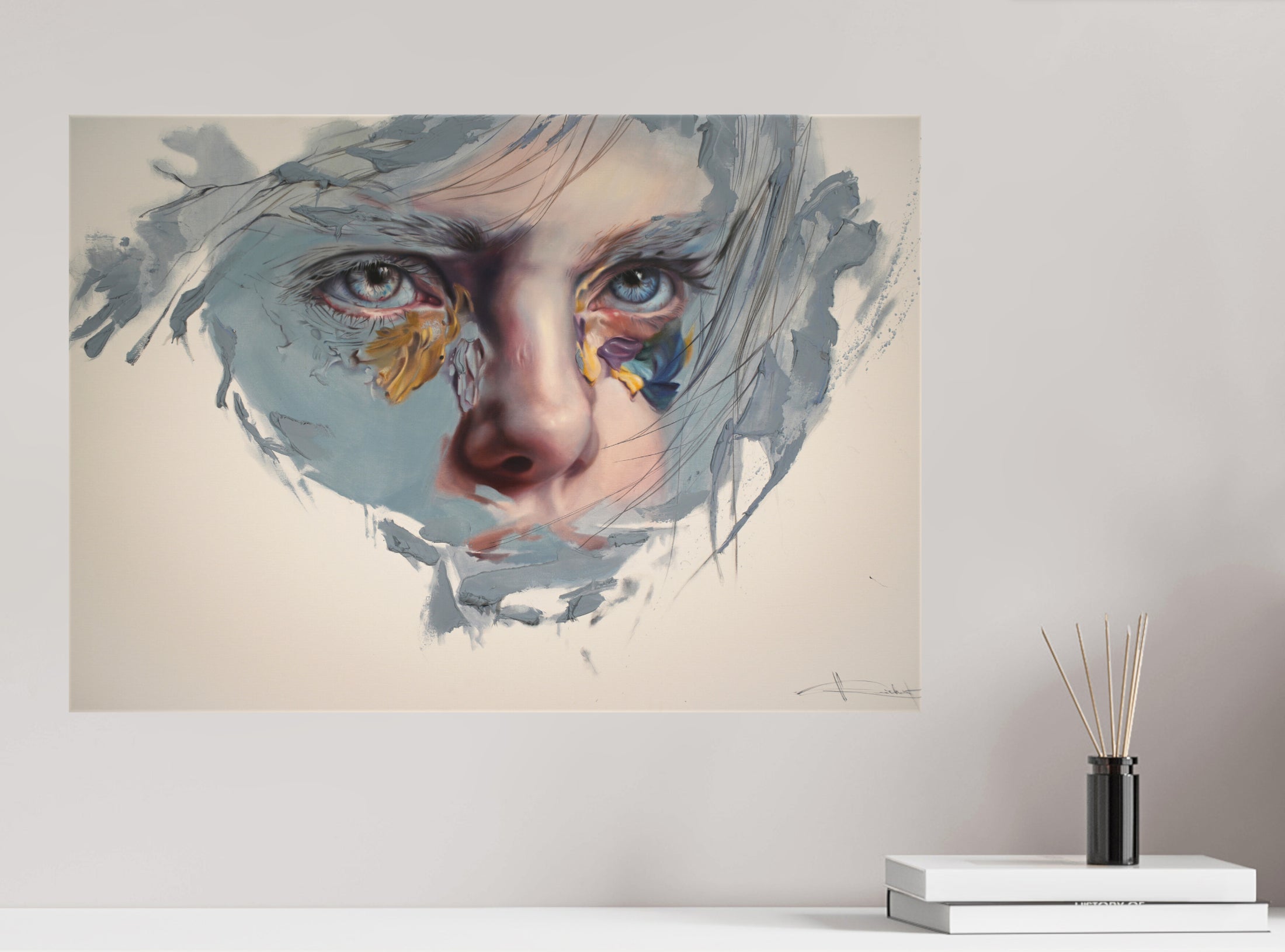 CANVAS PRINT "INNER GAZE"