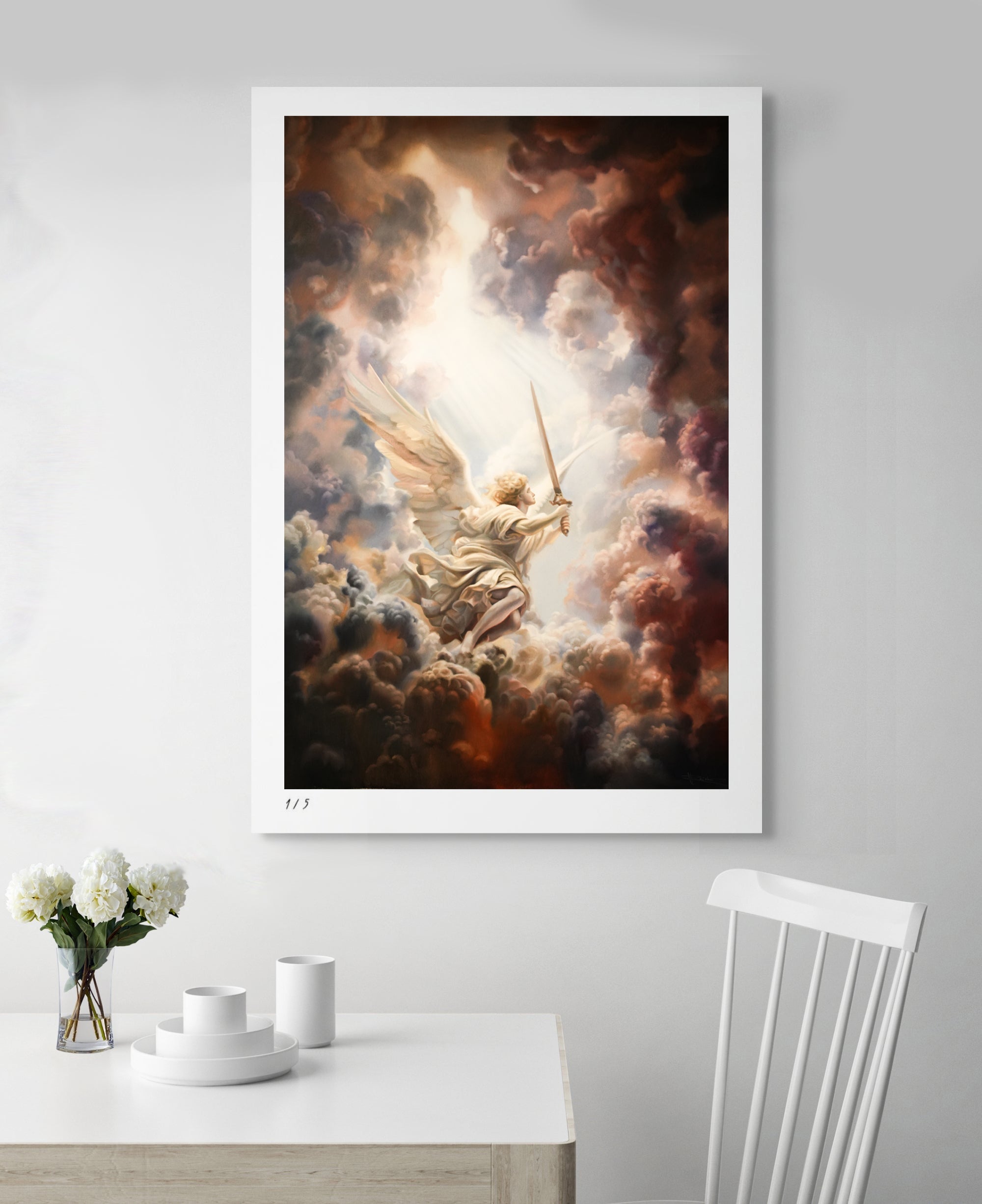 ""THROUGH THE STORM, I RISE“"   FINE ART PRINT