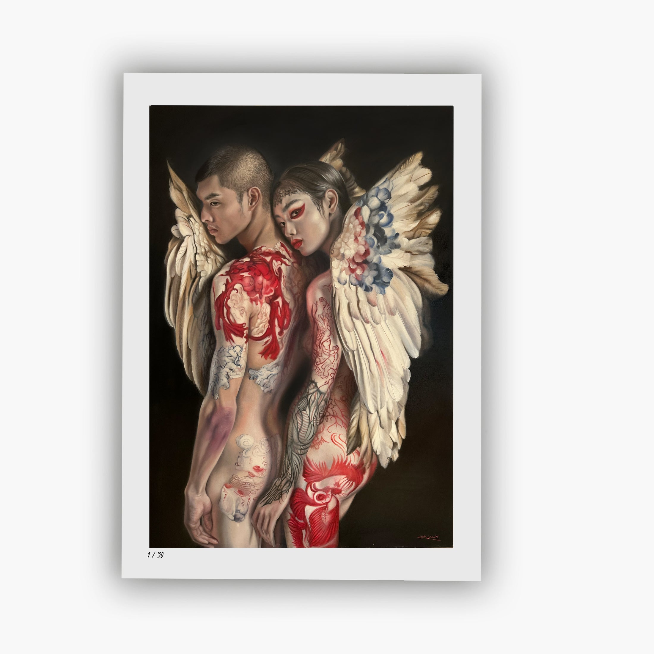 "THE GUARDIANS OF THE THRESHOLD"  FINE ART PRINT