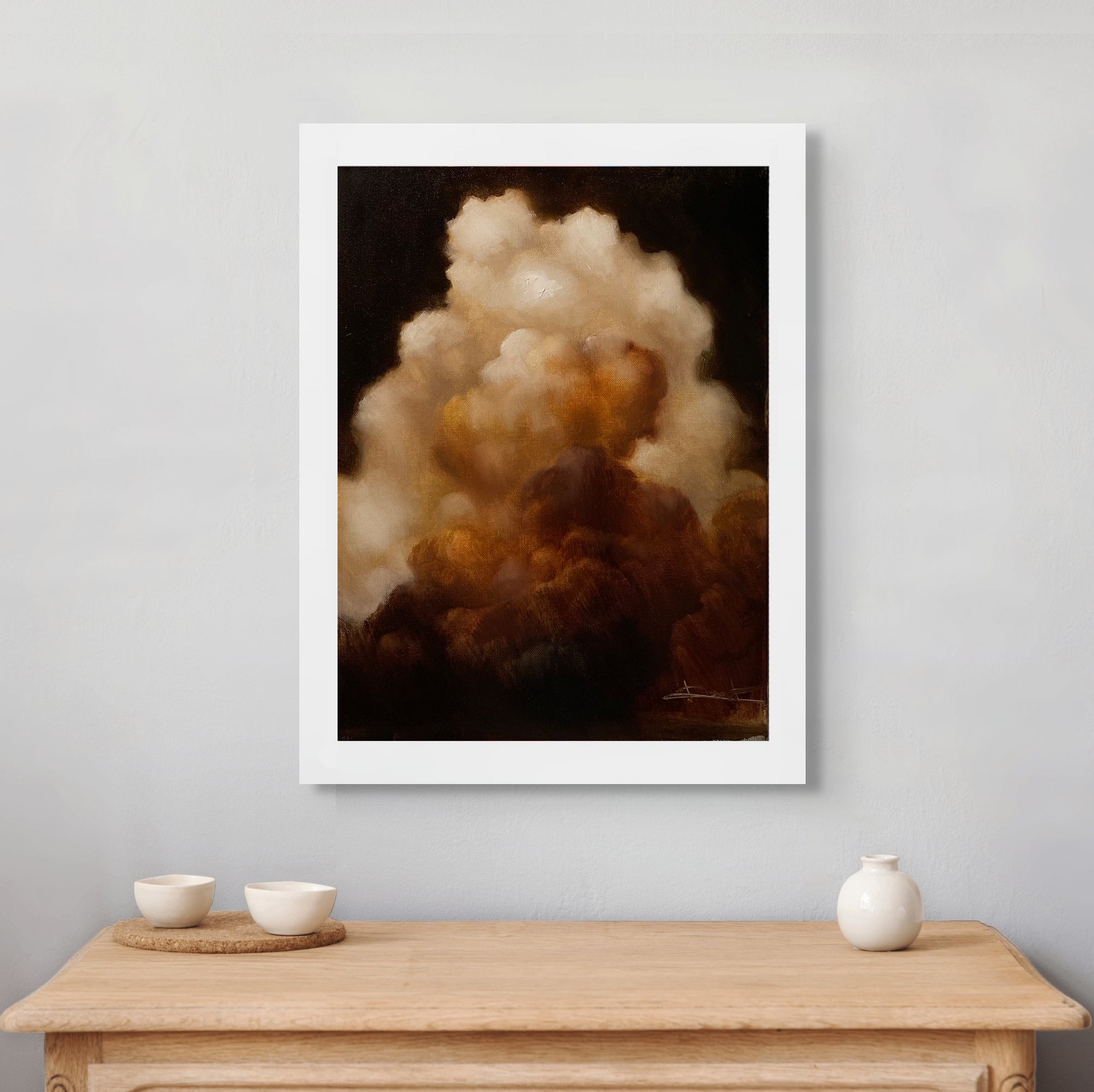 "DARK CLOUDS"   FINE ART PRINT