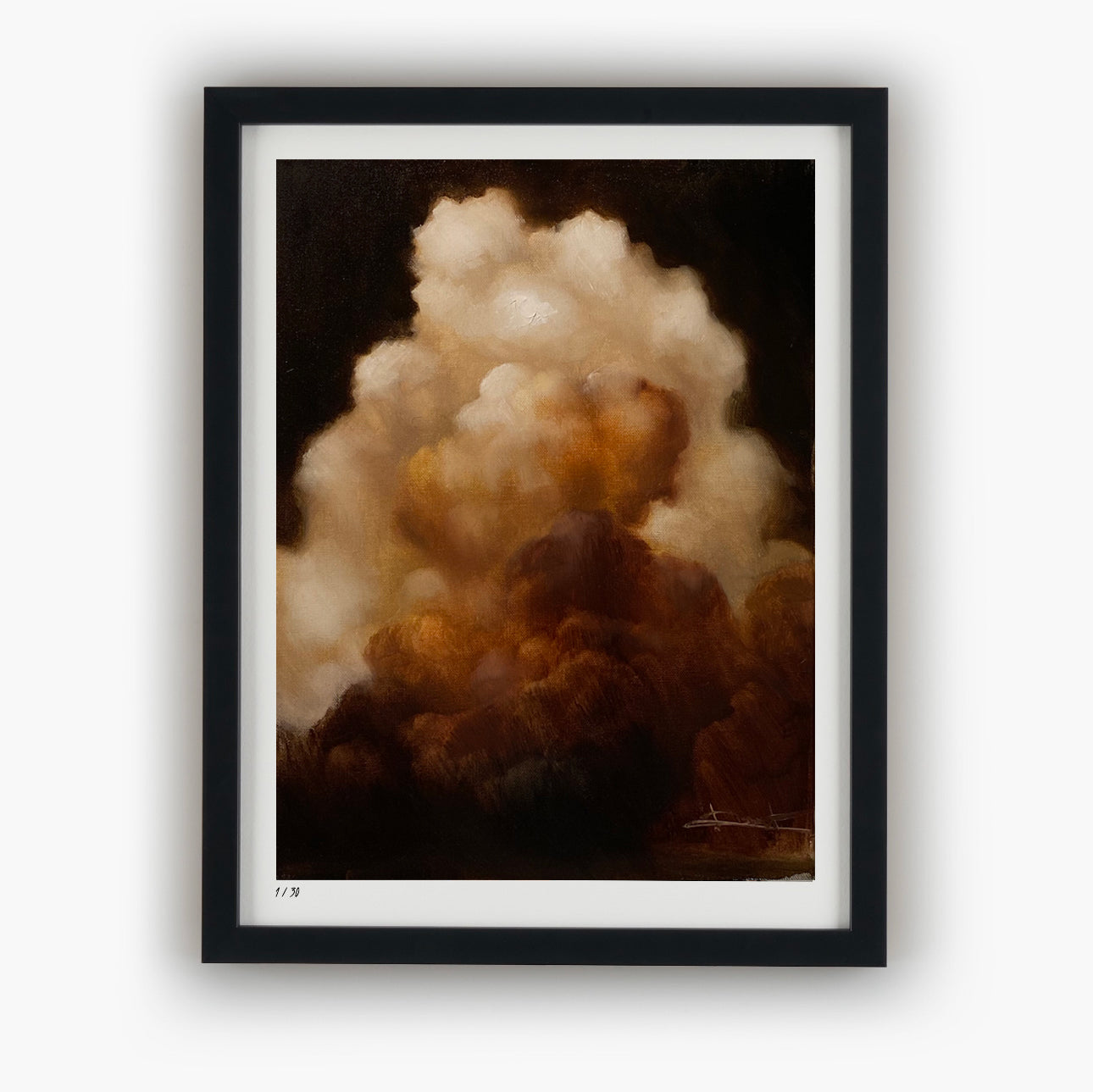 "DARK CLOUDS"   FINE ART PRINT