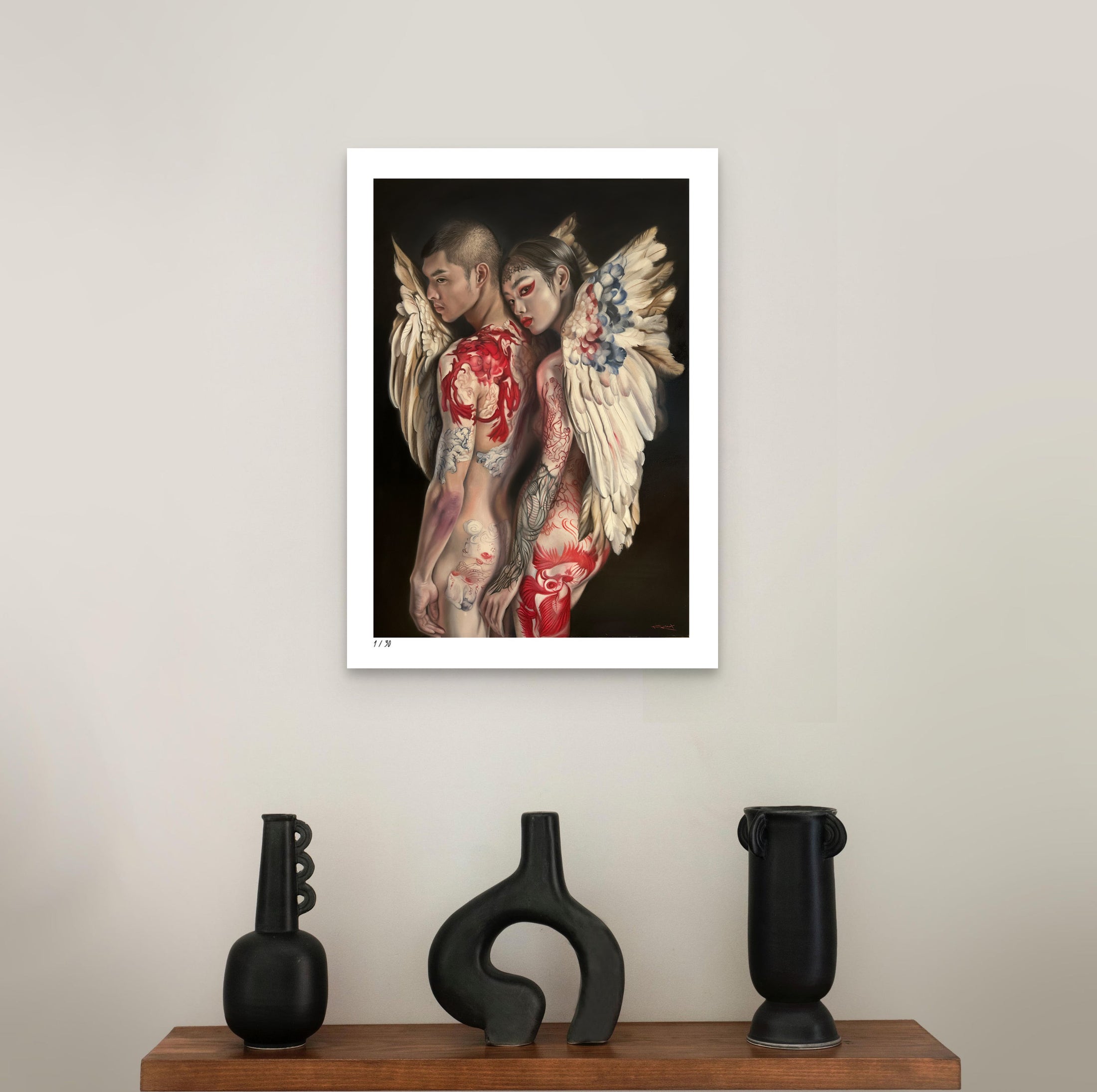 "THE GUARDIANS OF THE THRESHOLD"  FINE ART PRINT