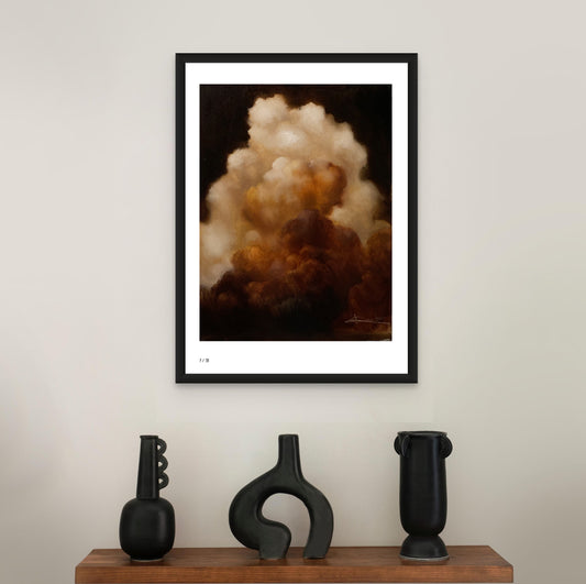 "DARK CLOUDS"   FINE ART PRINT