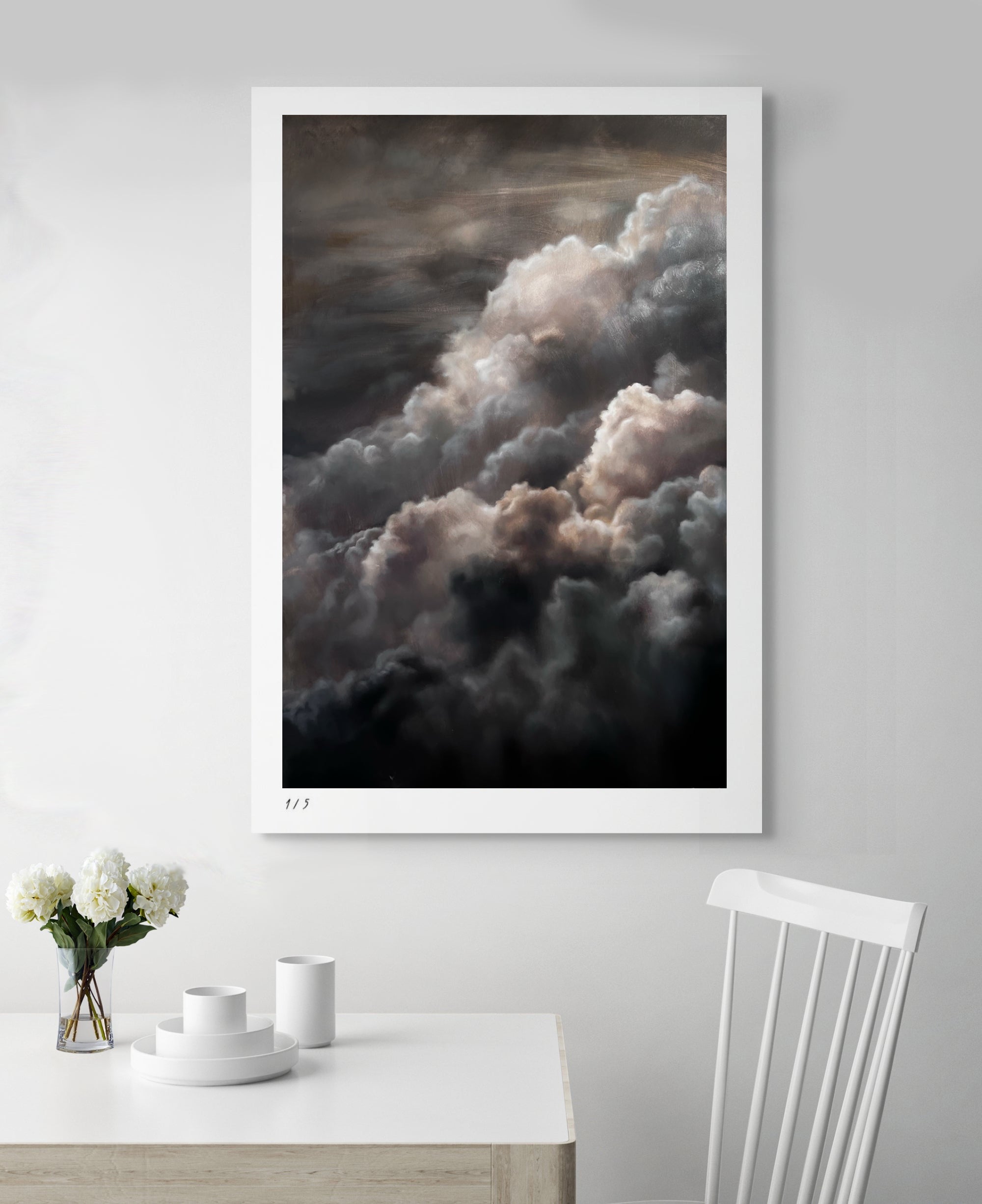"IN THE CLOUDS"   FINE ART PRINT