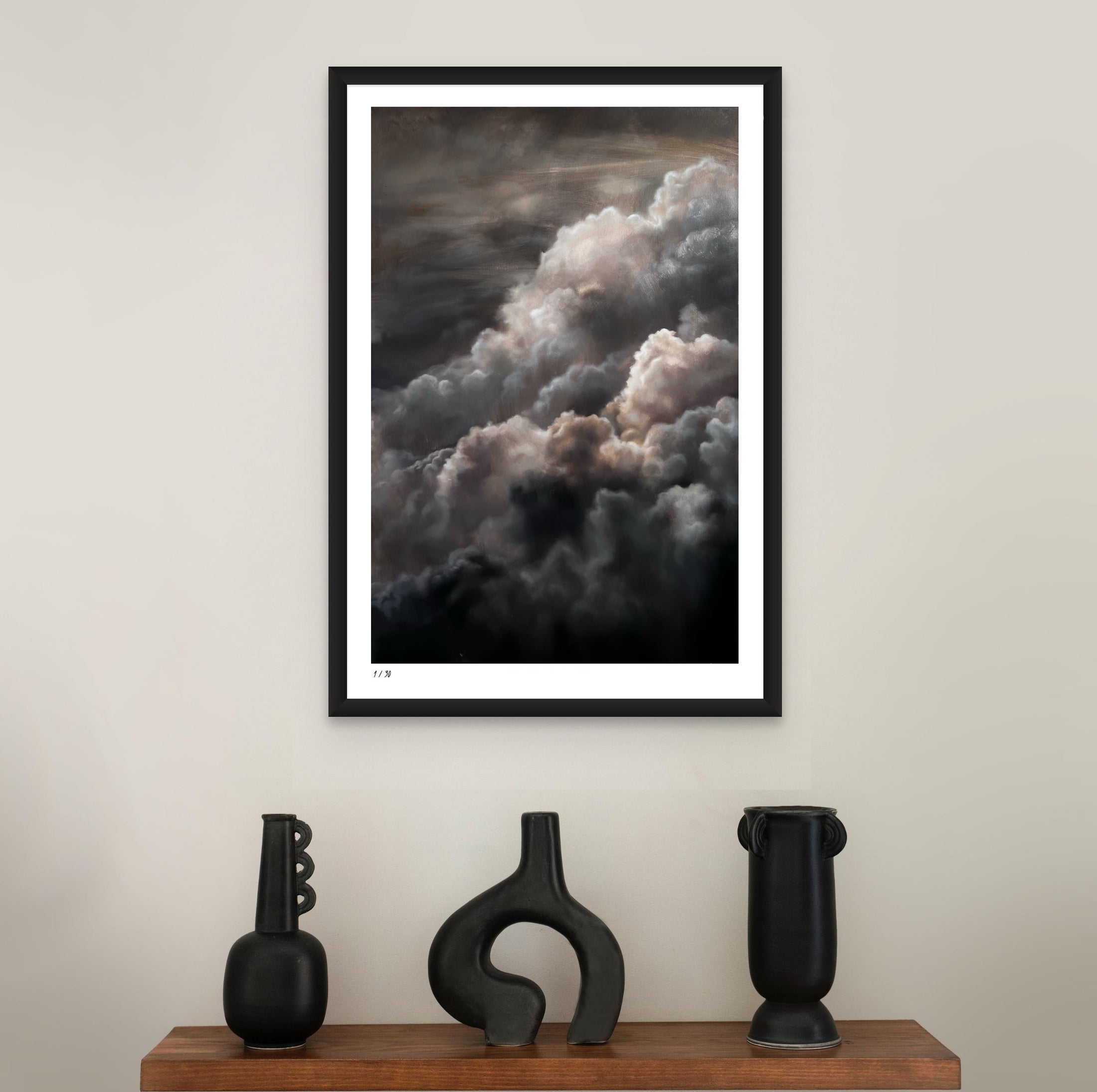 "IN THE CLOUDS"   FINE ART PRINT