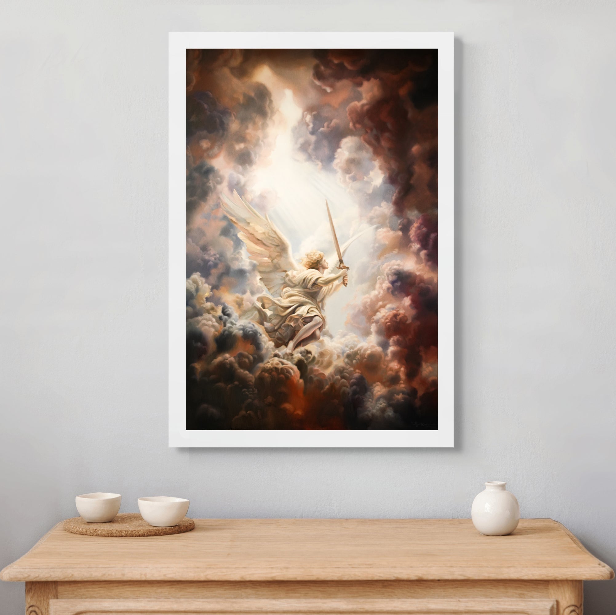 ""THROUGH THE STORM, I RISE“"   FINE ART PRINT