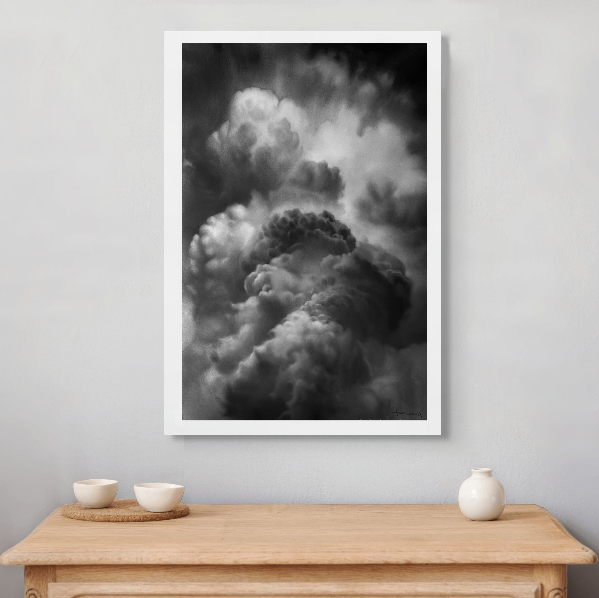 "INSPIRATION"  (BLACK AND WHITE) FINE ART PRINT