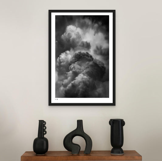 "INSPIRATION"  (BLACK AND WHITE) FINE ART PRINT